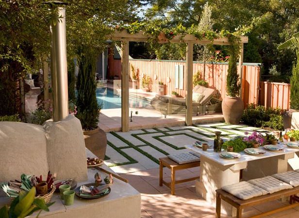 Reminder + My Weekend | Mediterranean garden design, Inspiring outdoor  spaces, Mediterranean backyard