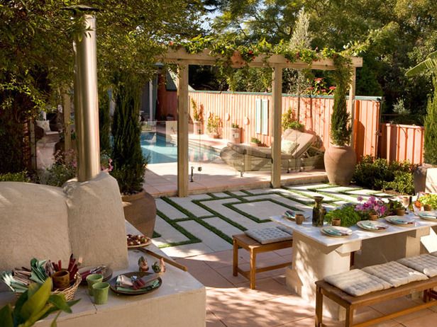 Reminder + My Weekend | Mediterranean garden design, Inspiring outdoor  spaces, Mediterranean backyard